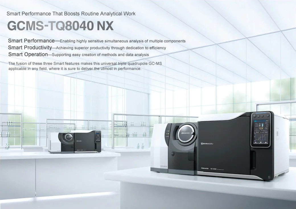 GCMS-TQ8040 NX : Shimadzu SOPS